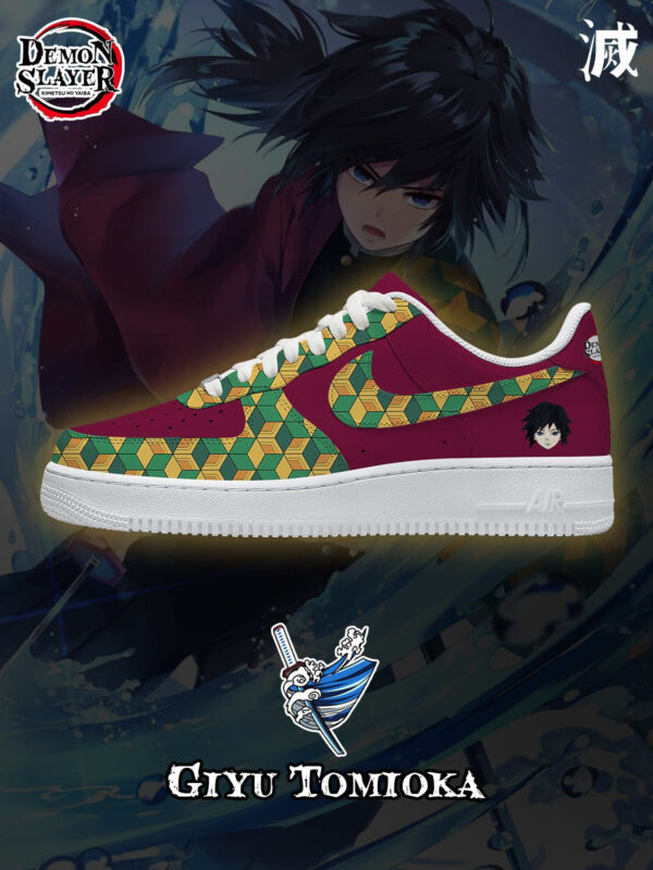 Custom Giyu Tomioka Shoes