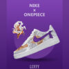 Custom Monkey D. Luffy No.6 Sneakers