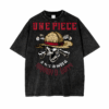 Luffy One Piece Oversize Snow Washed T-Shirt