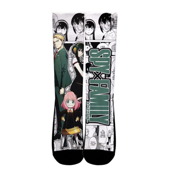 Forger Family Socks Spy x Family Custom Anime Socks Mix Manga