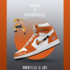 Portgas D Ace V.1 High-top Custom Sneakers