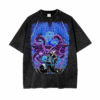 Kakashi Naruto Oversize Snow Washed T-Shirt