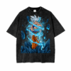 Goku Dragonball Super Oversize Snow Washed T-Shirt