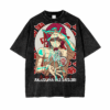Sasori Naruto Oversize Snow Washed T-Shirt