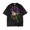 Zoro One Piece Oversize Snow Washed T-Shirt
