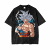 Goku Dragonball Super Oversize Snow Washed T-Shirt