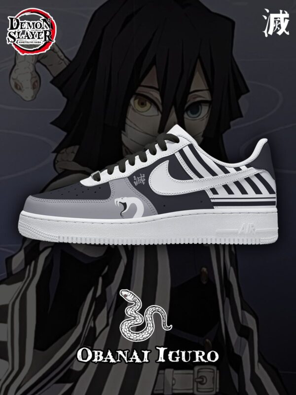 Custom Printed Obanai Iguro V.1 Sneakers