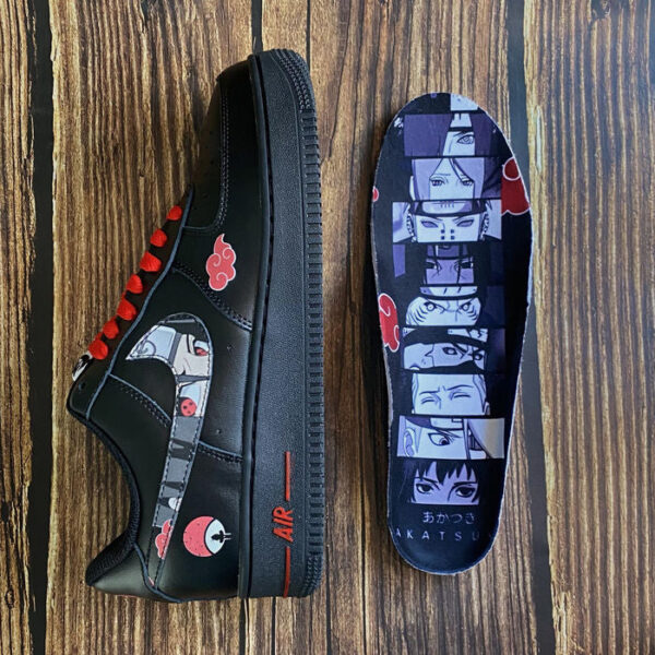 Custom Printed Akatsuki Itachi Uchiha No.2 Shoes
