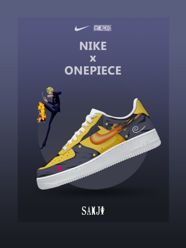 Custom Black Leg Sanji No.4 Shoes