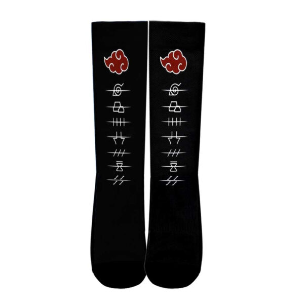 Akatsuki Symbol Socks Symbol Hidden Village Socks PT10