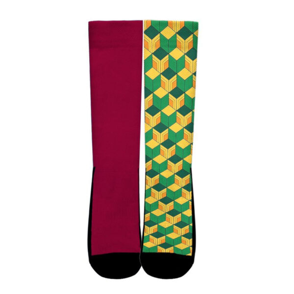 Giyu Tomioka Demon Slayer Socks Uniform Custom Anime Socks