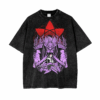 Sasuke Naruto Oversize Snow Washed T-Shirt
