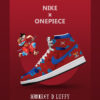 Monkey D. Luffy V.5 Custom Sneakers
